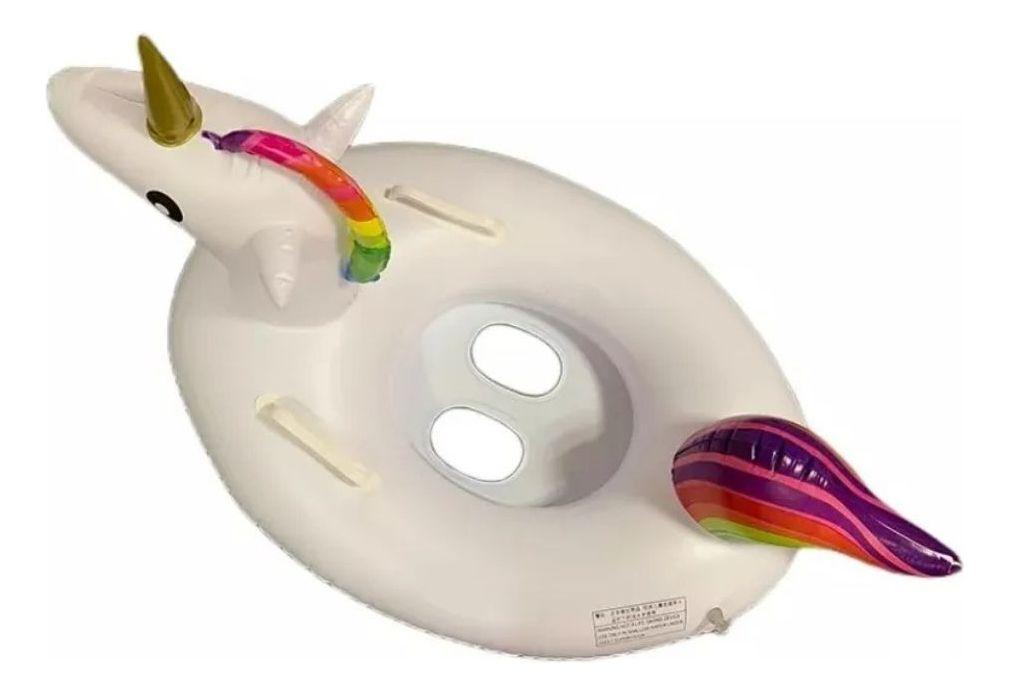 SET 3 INFLABLE FLOTADOR FORMA DE UNICORNIO PISCINA LAU-4