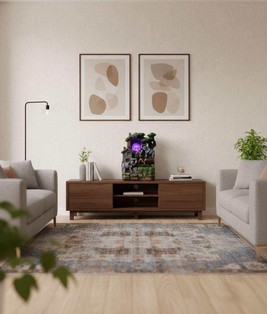 Fuente Agua Decorativa Adorno Mesa Relajante Hogar Jhn-8