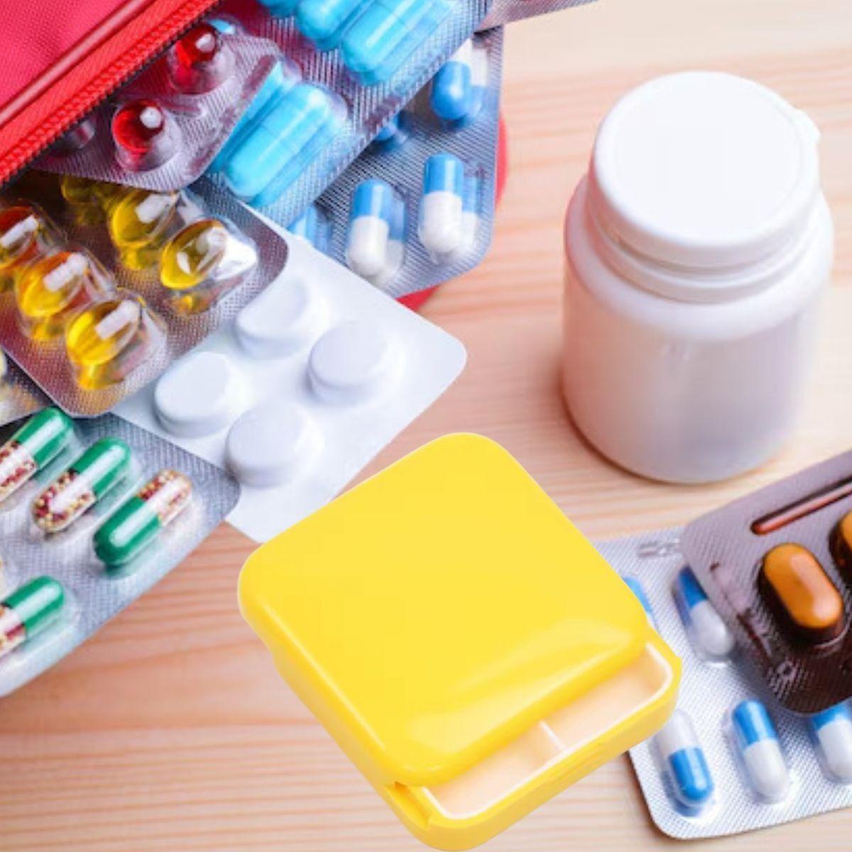 SET 6 PASTILLERO ORGANIZADOR COMPARTIMIENTO PORTATIL LAU-5