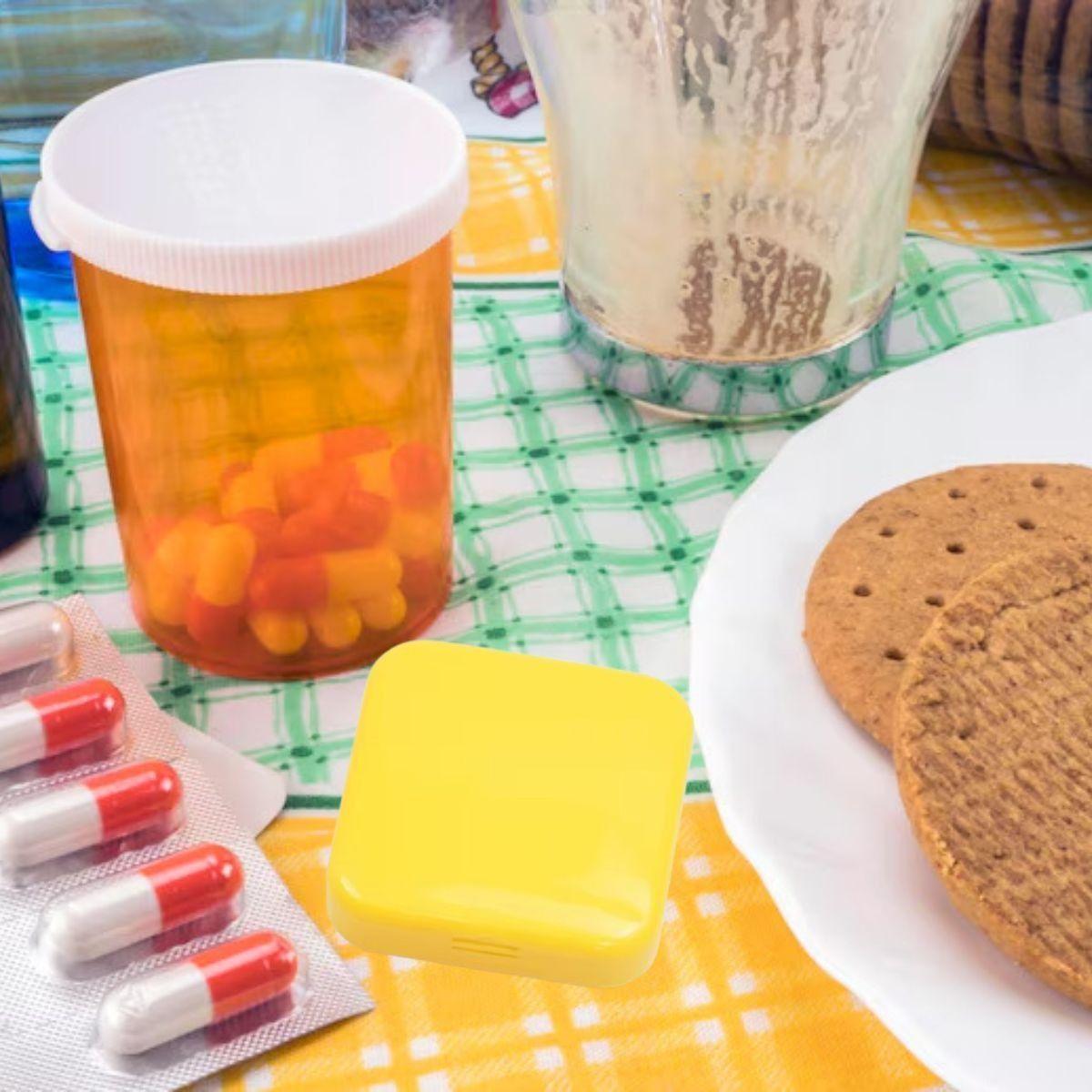 SET 6 PASTILLERO ORGANIZADOR COMPARTIMIENTO PORTATIL LAU-7