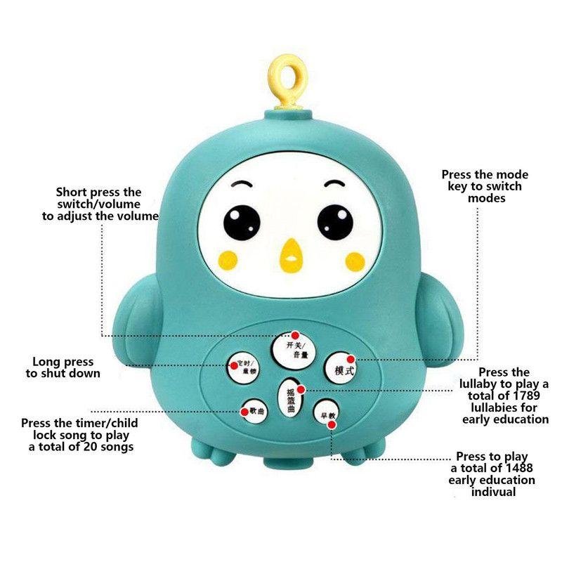 MOVIL MUSICAL PARA CUNA COLGANTE JUGUETE COLORIDO BEBE LAU-3