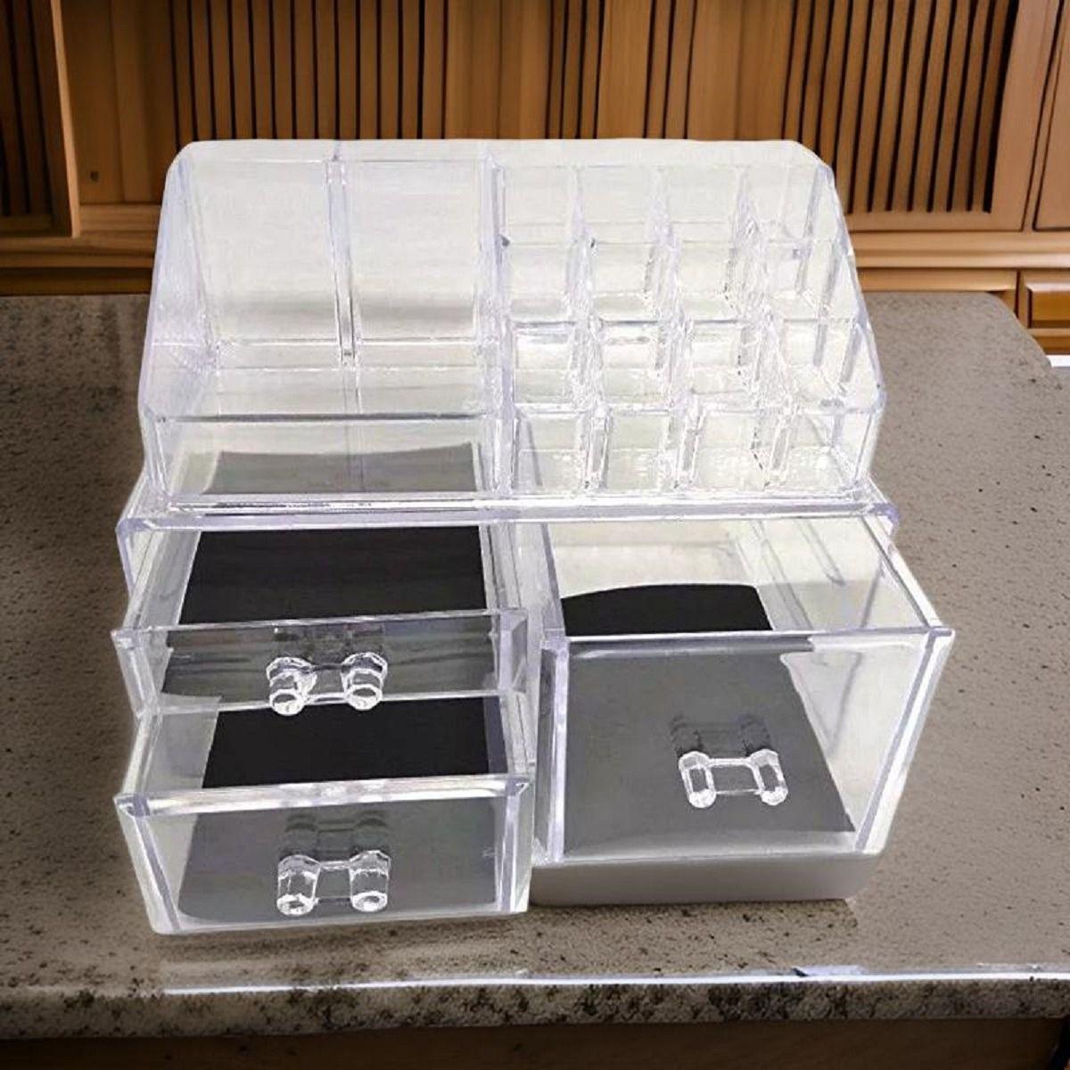 Cosmetiquero Organizador Maquillaje Baño Tocador Moderno Lau-5