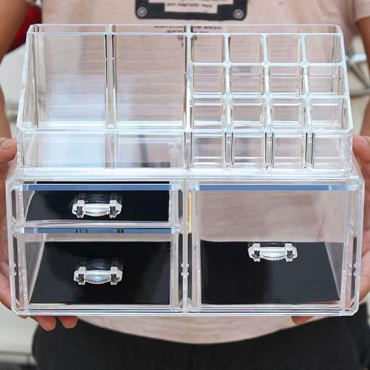 Cosmetiquero Organizador Maquillaje Baño Tocador Moderno Lau-8