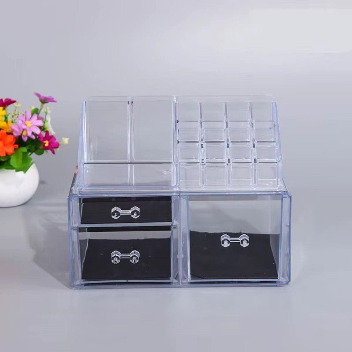 Cosmetiquero Organizador Maquillaje Baño Tocador Moderno Lau-9