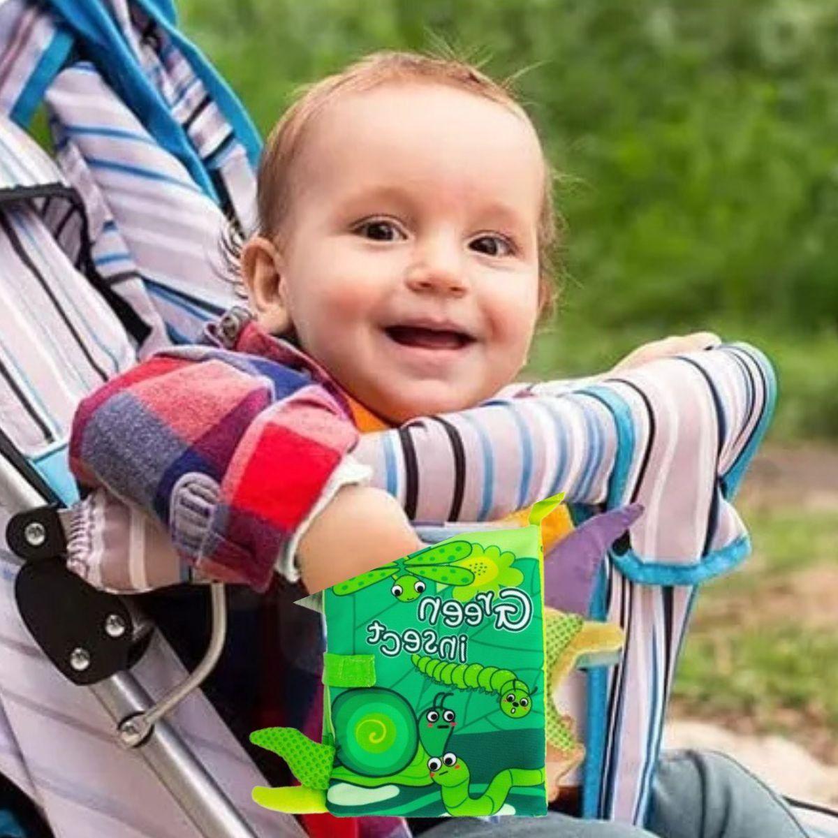 JUGUETE LIBRO DE TELA APRENDIZAJE INTERATIVO BEBE LAU-4