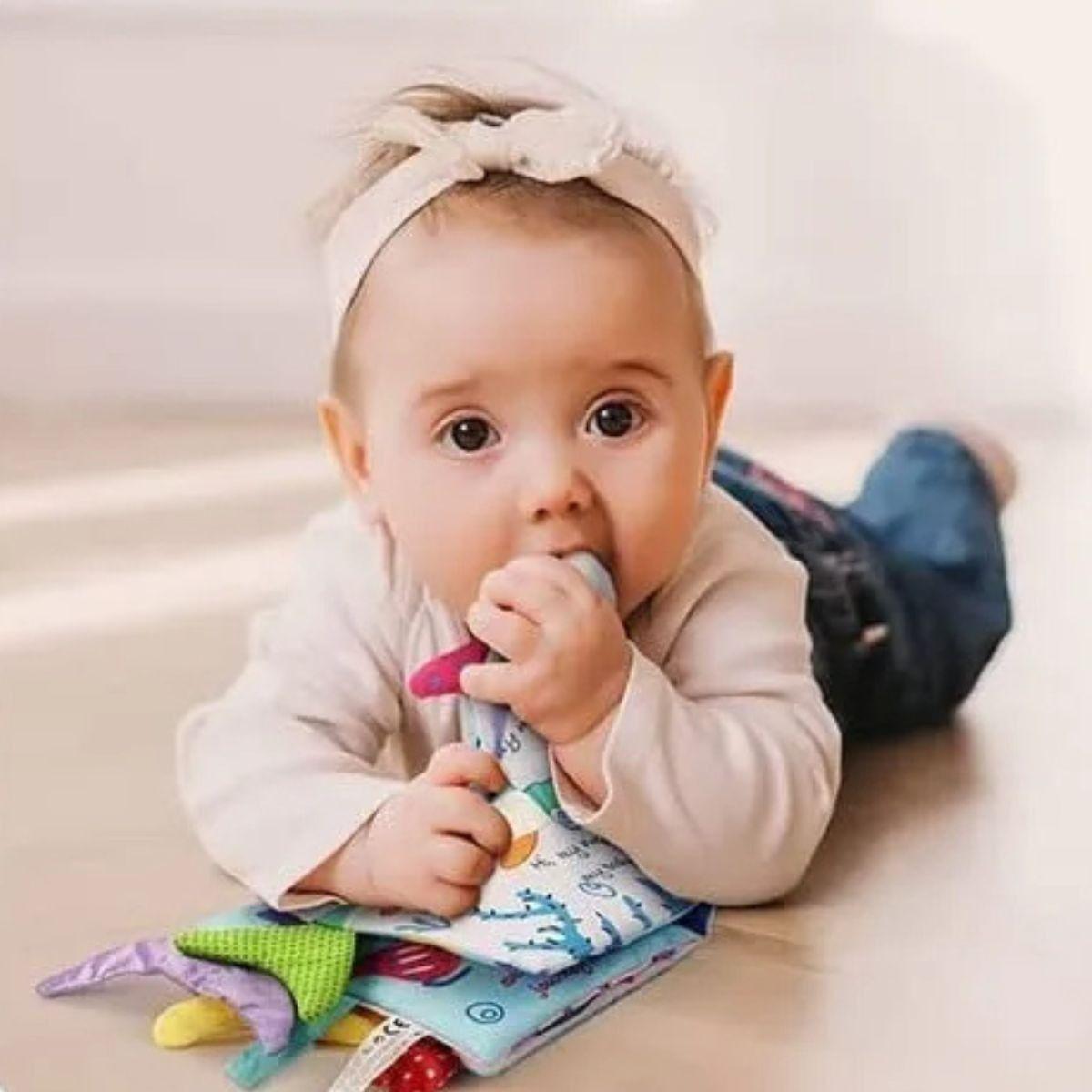 JUGUETE LIBRO DE TELA APRENDIZAJE INTERATIVO BEBE LAU-5