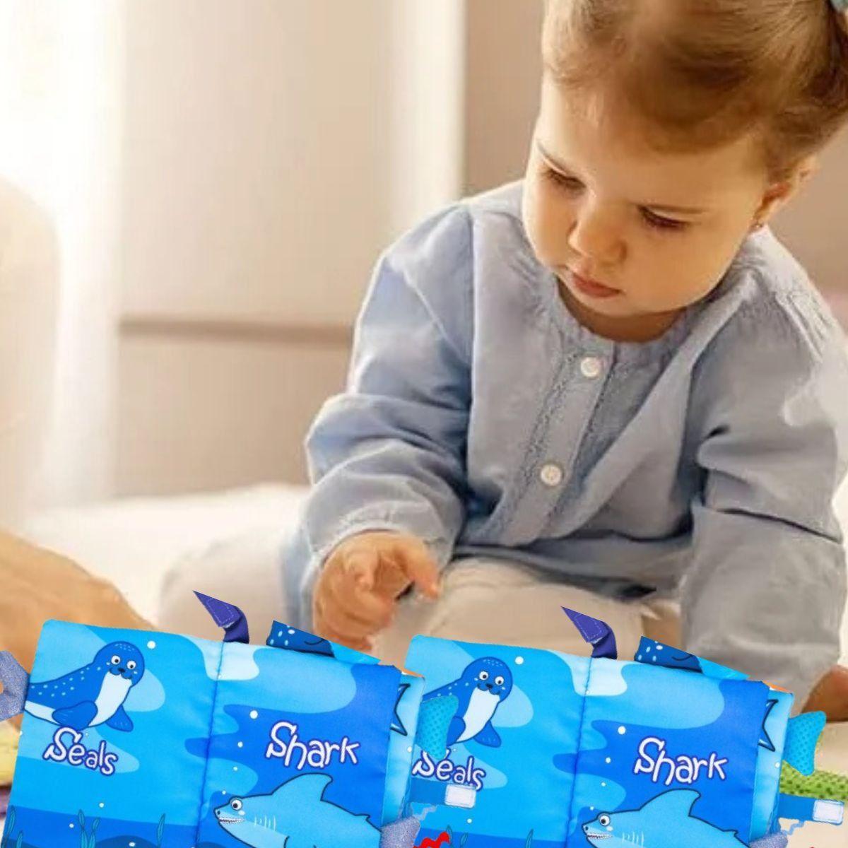 JUGUETE LIBRO DE TELA APRENDIZAJE INTERATIVO BEBE LAU-7