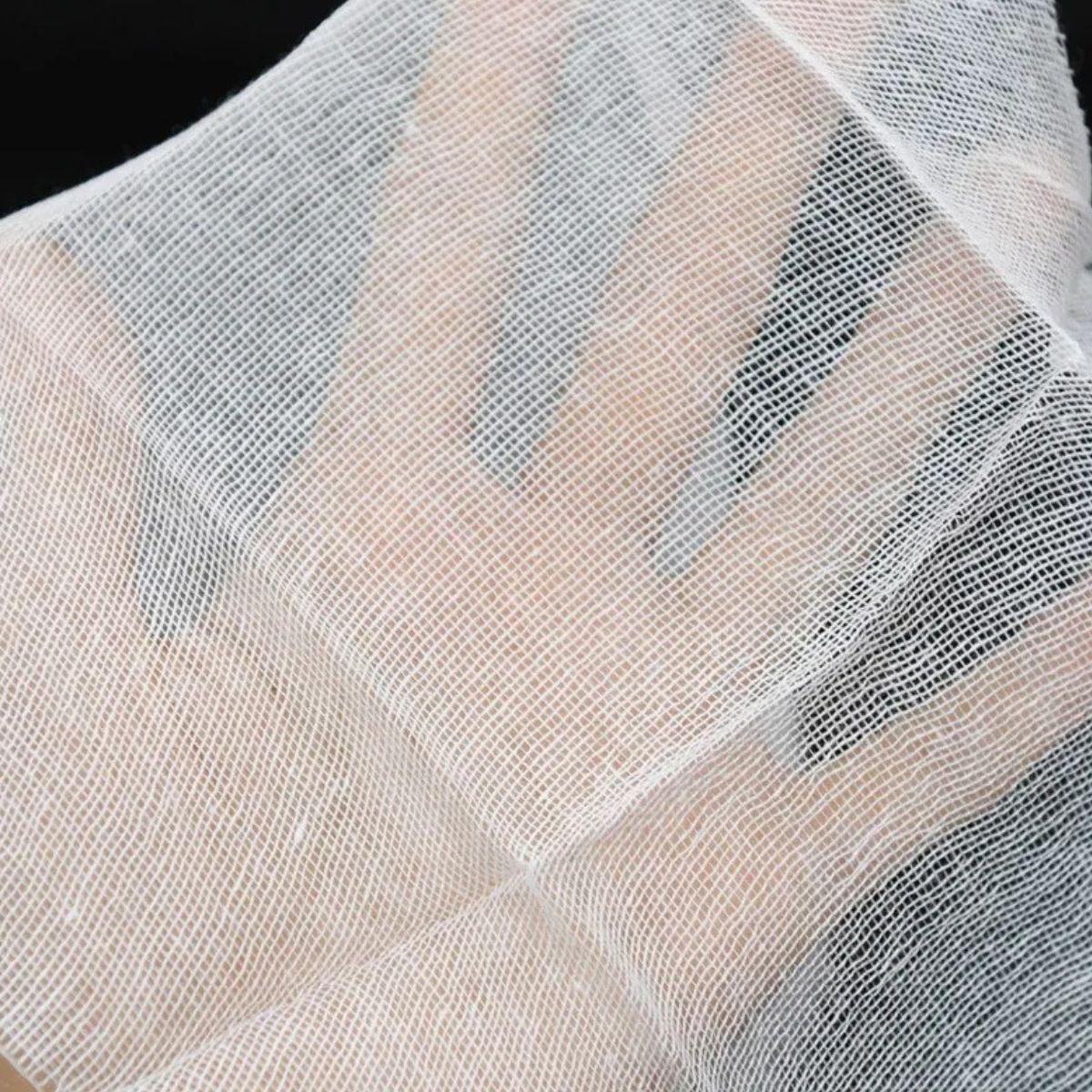 PACK 10 GASAS ESTERIL 90CMX45CM INSUMO MEDICO HERIDA LAU-5