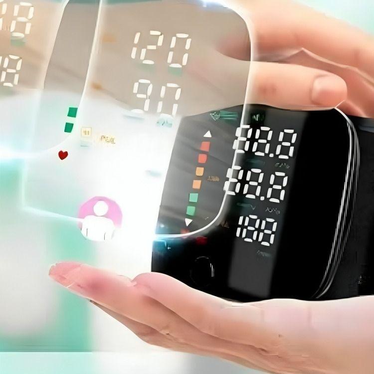 TENSIOMETRO DIGITAL RECARGABLE PARA MUÑECA INTELIGENTE LAU-4