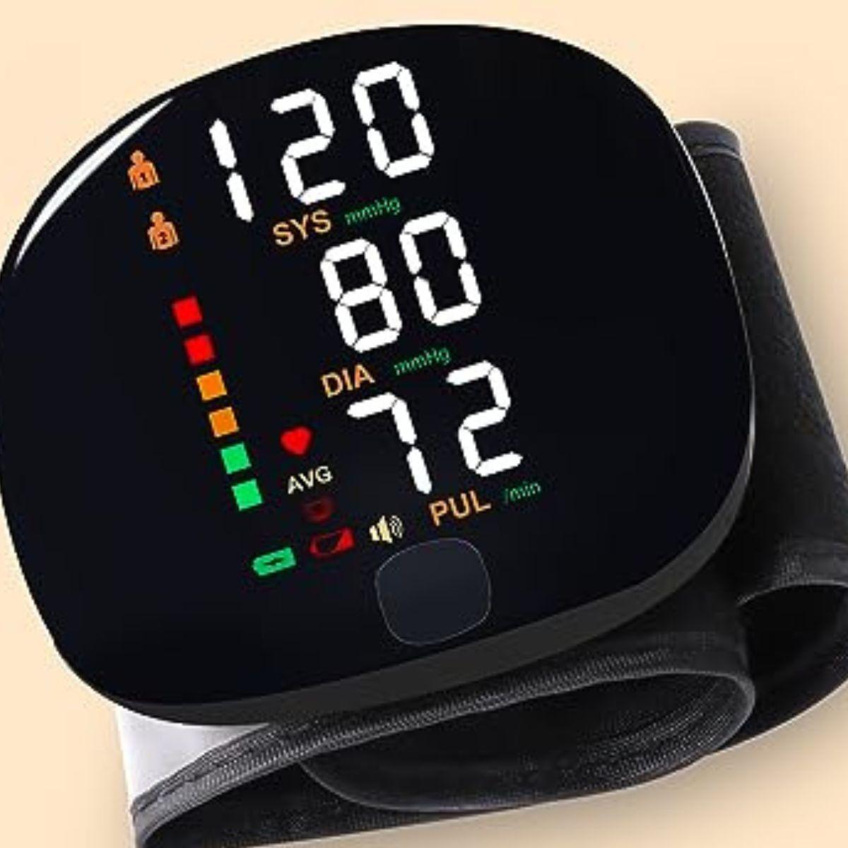 TENSIOMETRO DIGITAL RECARGABLE PARA MUÑECA INTELIGENTE LAU-5