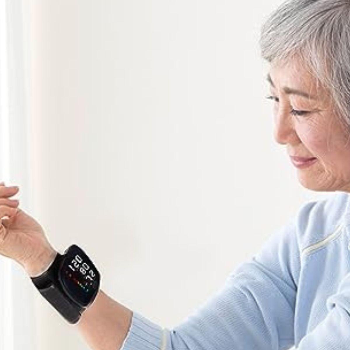 TENSIOMETRO DIGITAL RECARGABLE PARA MUÑECA INTELIGENTE LAU-6