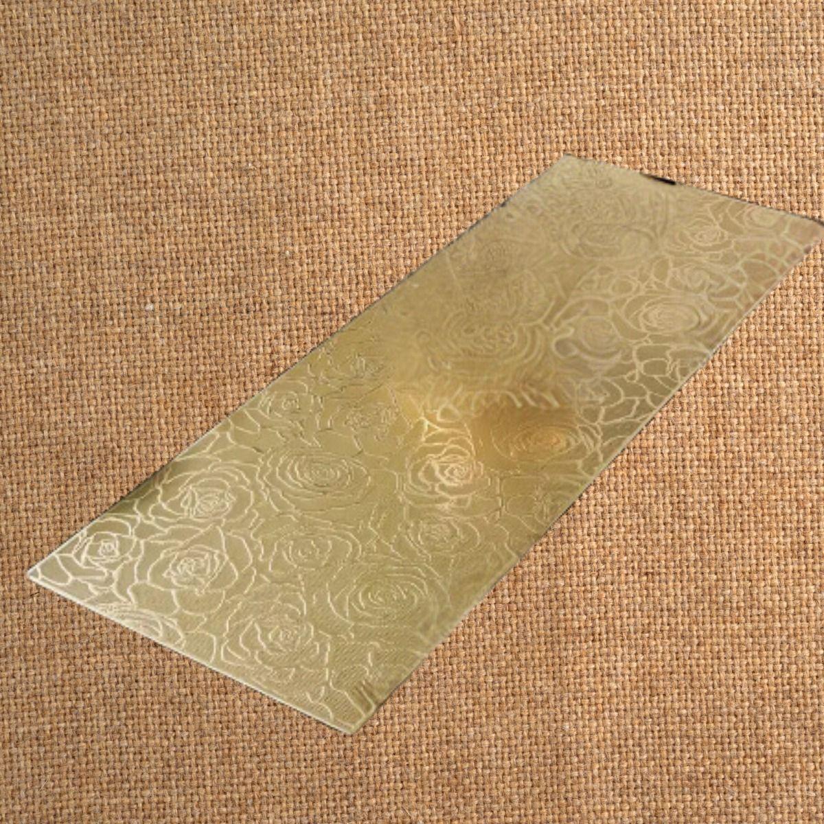 Set 3 Mantel Decorativo Elegante Diseño Floral Relieve Lau-6