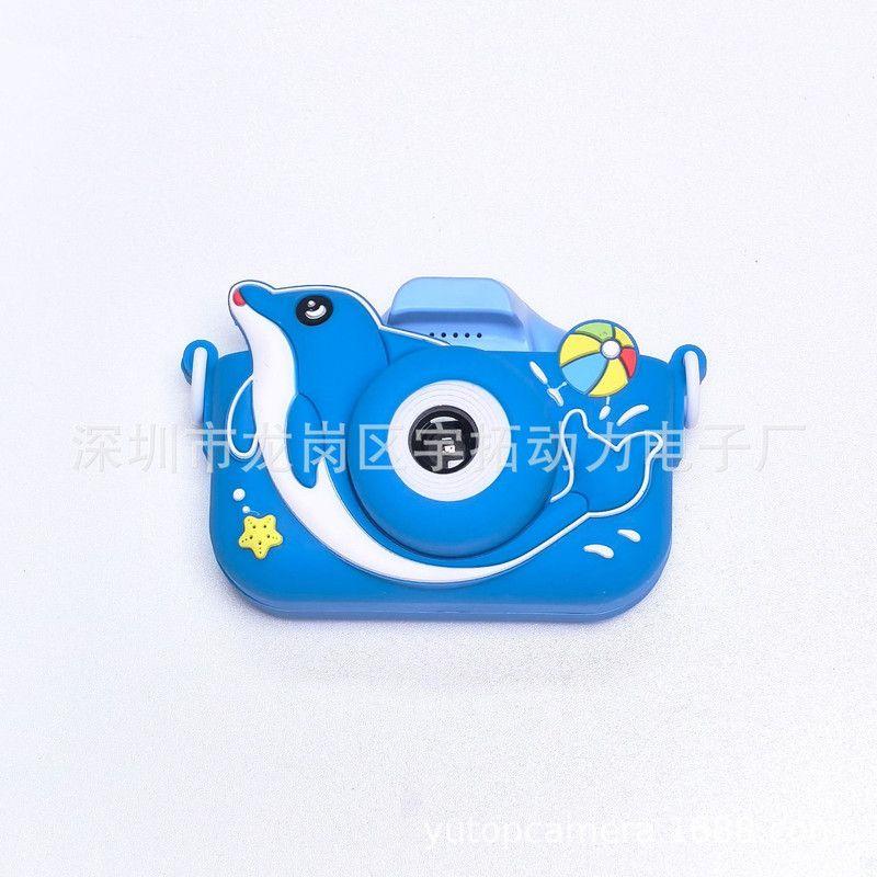 Camara Digital Delfin Portatil Niños Fotos HD Lau-2