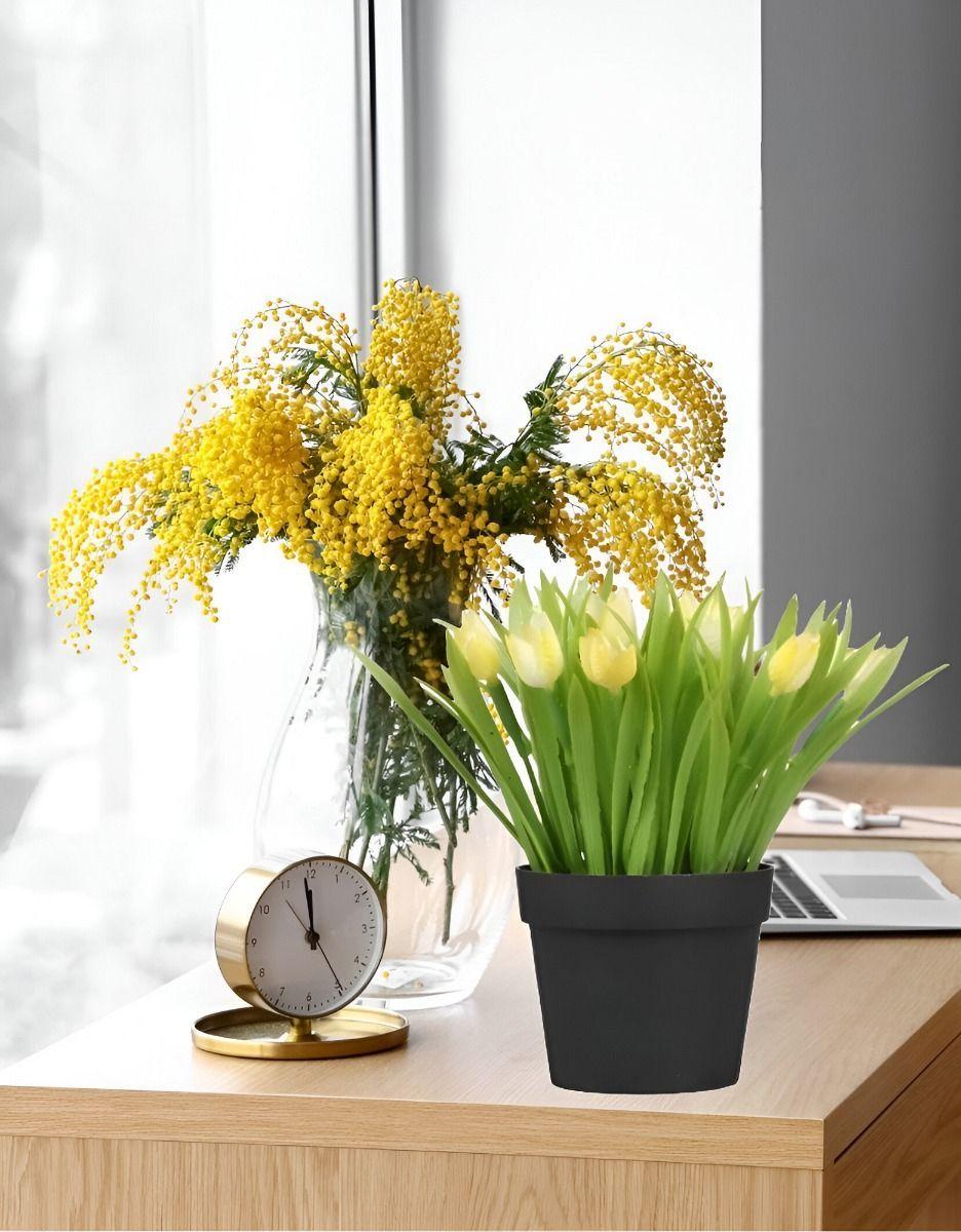 Set de 2 Flores Artificiales Realista Decoración Jhn-3