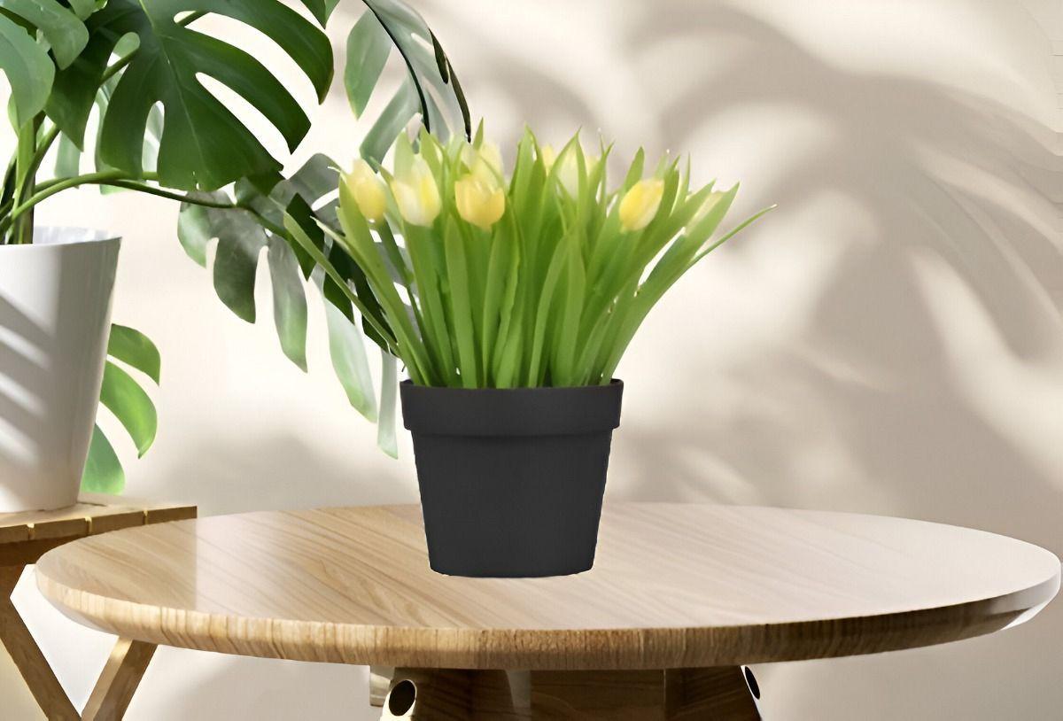Set de 2 Flores Artificiales Realista Decoración Jhn-4