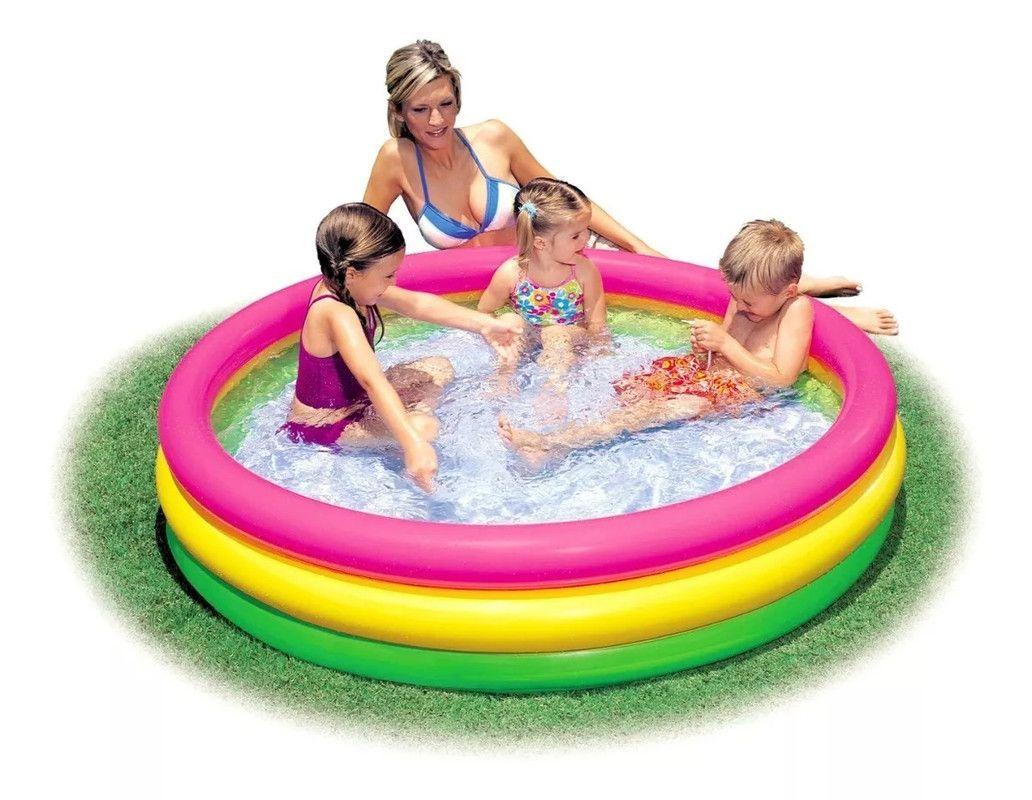 Piscina Infantil Inflable Agua Diversion Acuatica Rondon-8
