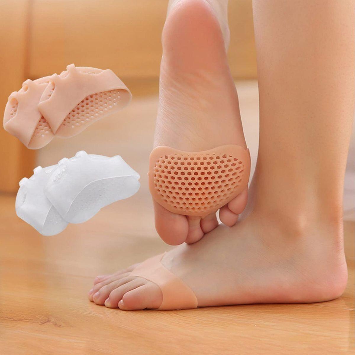 SET 10 PROTECTOR METATARSIANOS INVISIBLES ALIVIO SOPORTE LAU-8