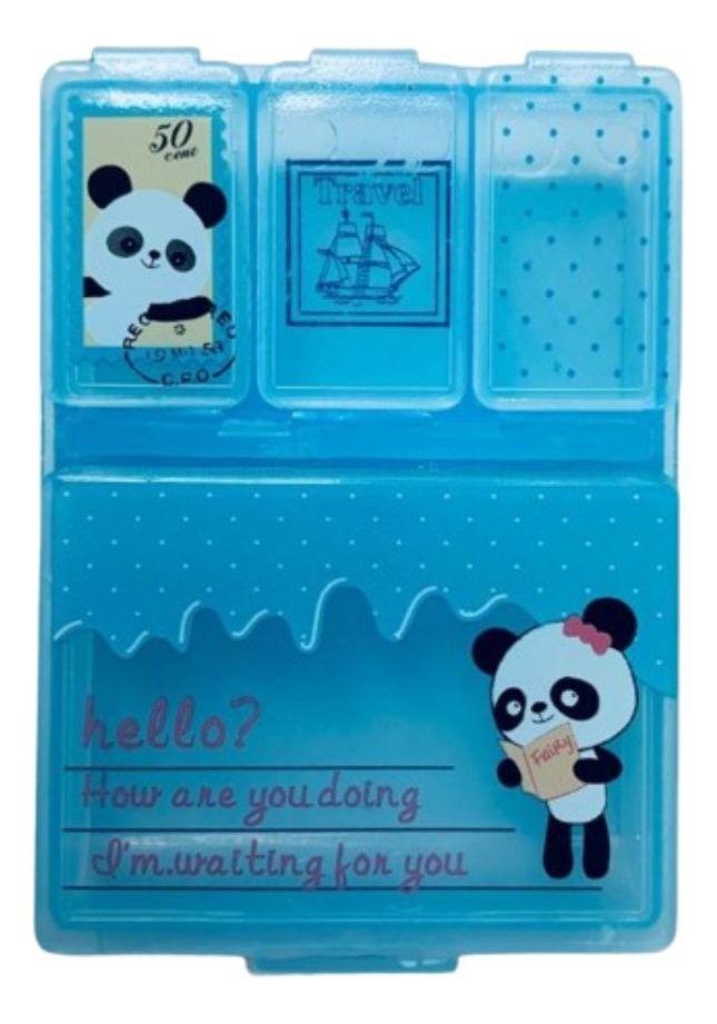 SET 6 PASTILLEROS NIÑOS ANIMADOS PORTATIL VIAJE LAU-2