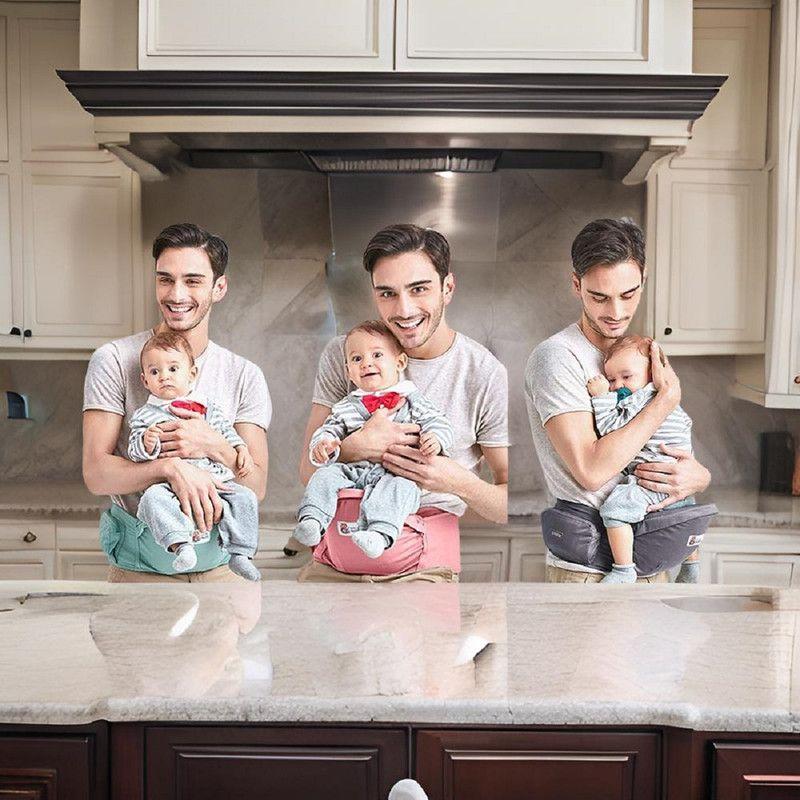 Comoda Silla Portador Asiento Cadera Ajustable Bebe Lau-3