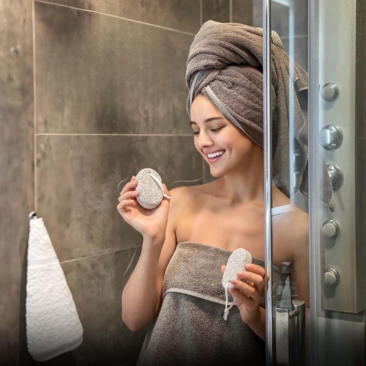 SET 7 PIEDRA POMEZ NATURAL PIES MANOS REMOVEDOR CALLOS LAU-2