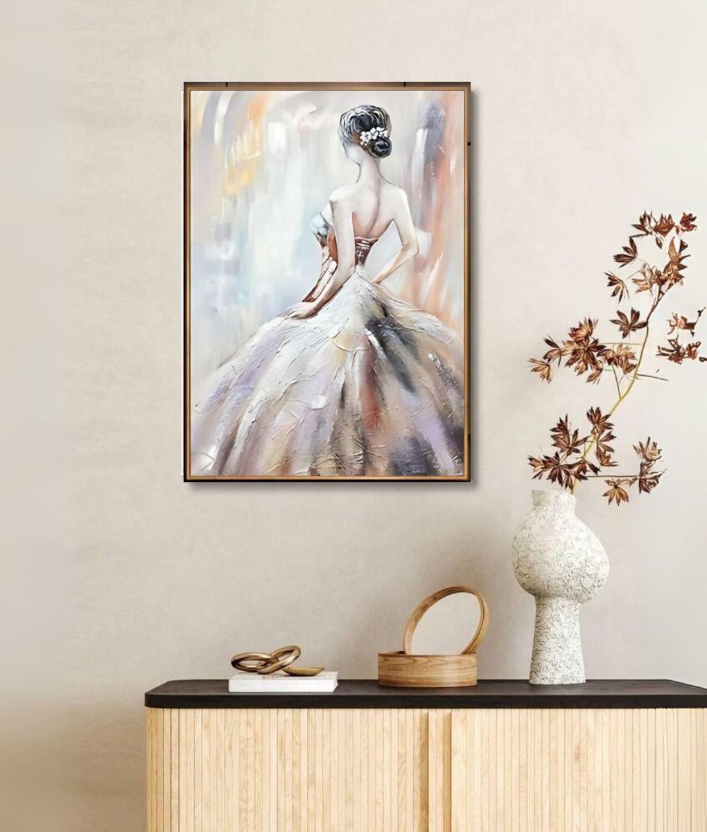 Cuadro Decorativo Pared Figura Femenina Arte Hogar Jhn-6