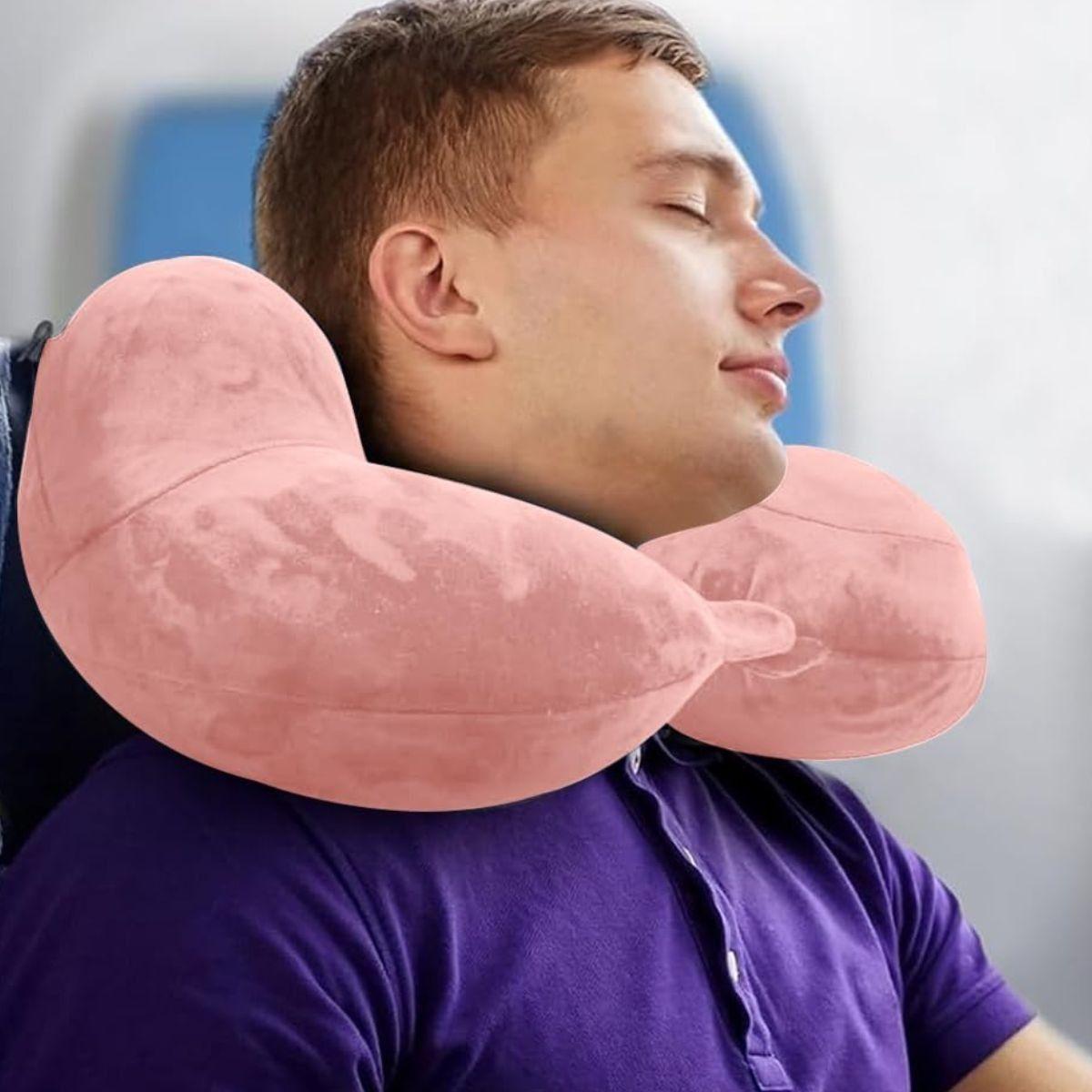 SET 2 ALMOHADAS COJIN PARA CERVICAL ERGONOMICO CONFORT LAU-4