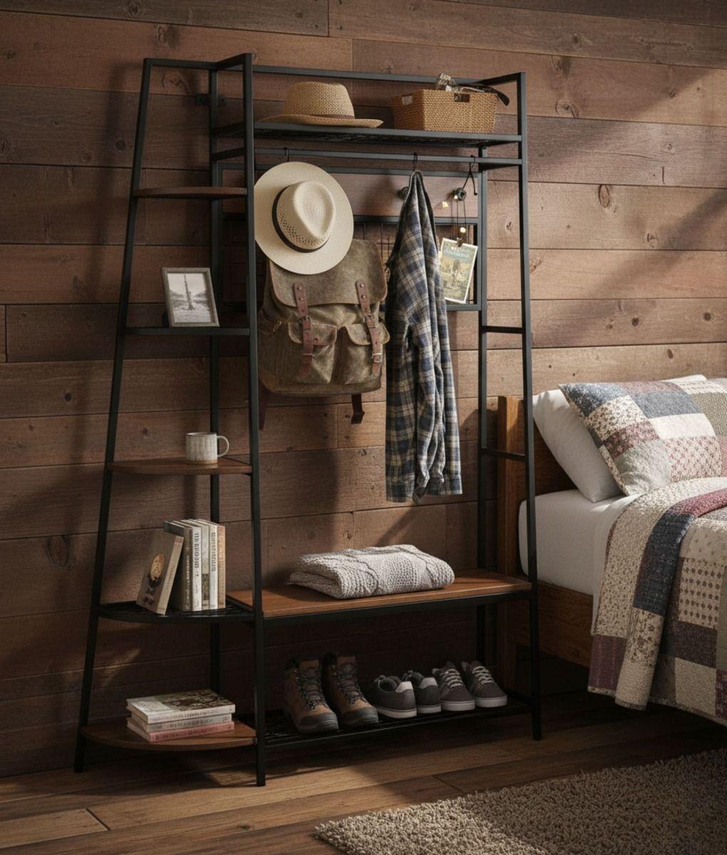 Perchero Organizador Multifuncional Diseño Abierto Jhn-9