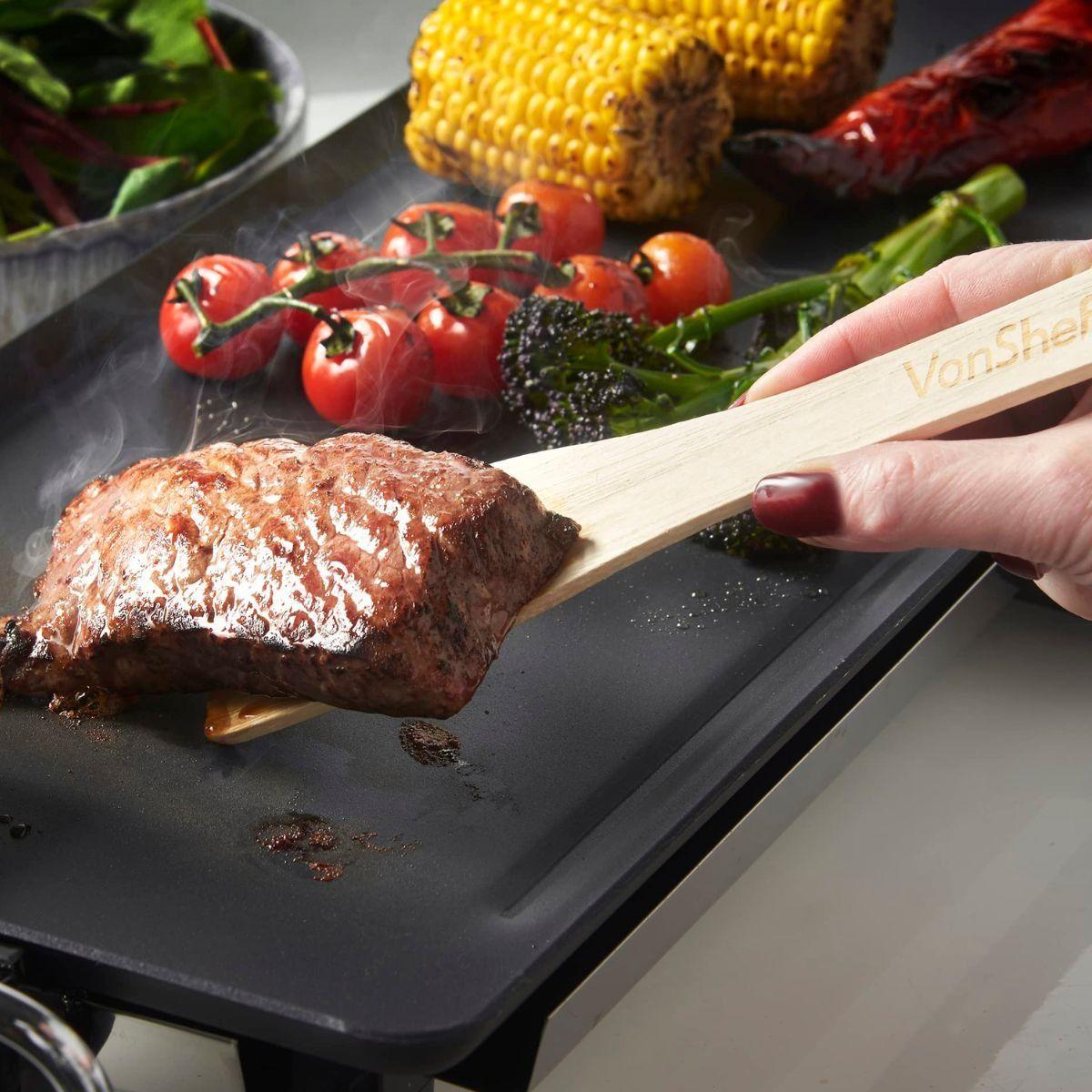 PARRILLA PLANCHA BARBACOA ASADOR ANTIADHERENTE COCINA LAU-7