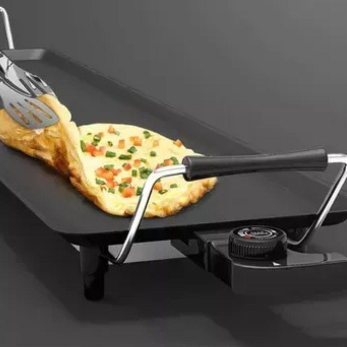 PARRILLA PLANCHA BARBACOA ASADOR ANTIADHERENTE COCINA LAU-8