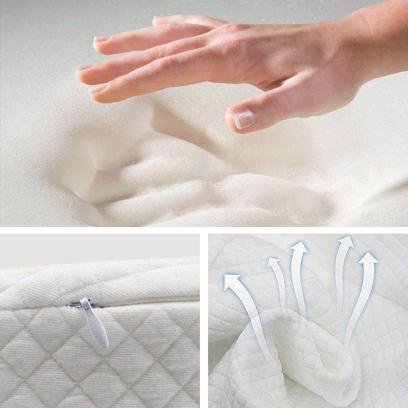 Almohada Dormir Bebé Recién Nacido Anti Reflujo Suave Rondon-2