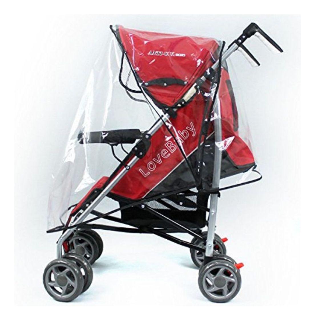 SET 2 PROTECTORES DE LLUVIA UNIVERSAL CARRITO BEBE LAU-3
