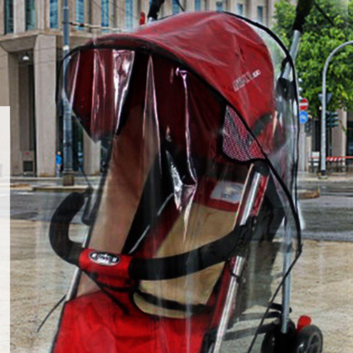SET 2 PROTECTORES DE LLUVIA UNIVERSAL CARRITO BEBE LAU-5