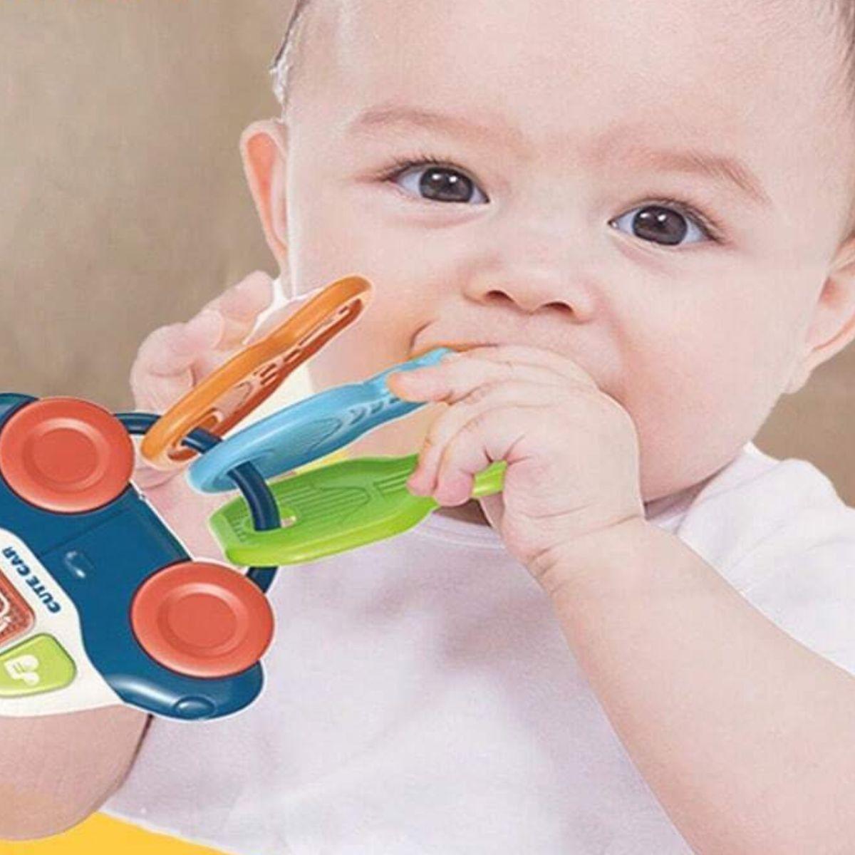 JUGUETE SONAJERO DENTICION TIPO LLAVES PARA BEBE LAU-2