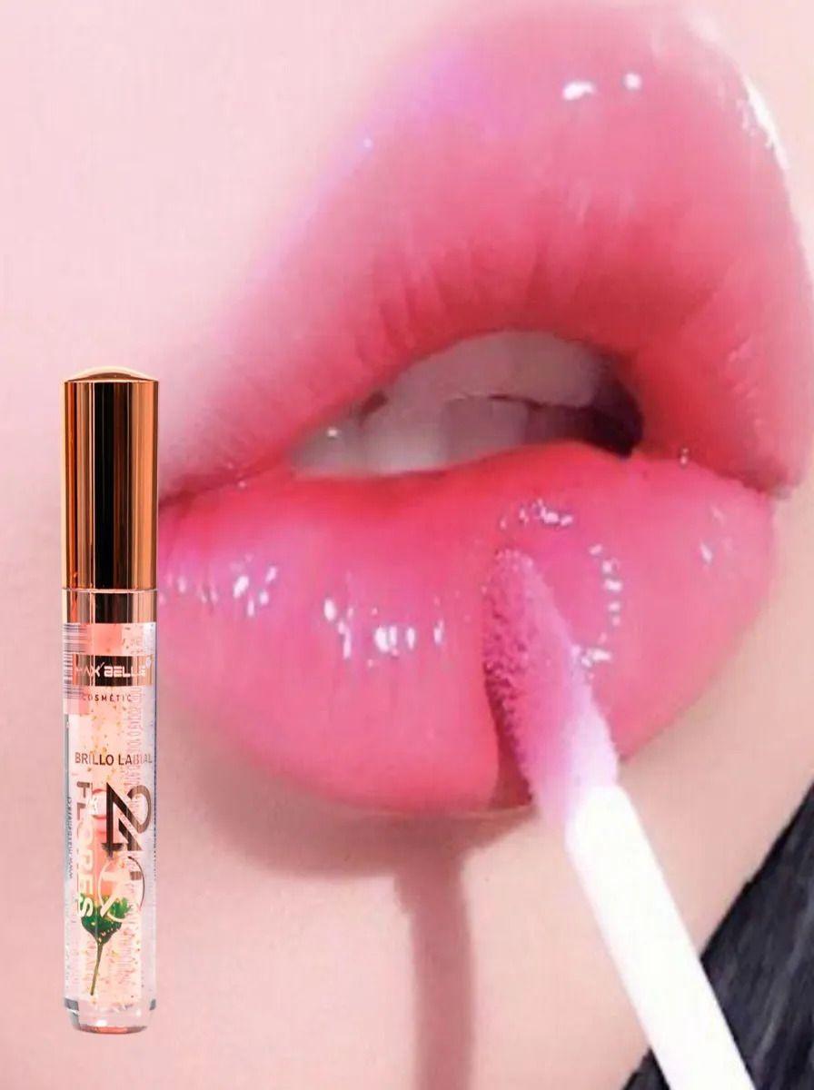 Pack 2 Brillos Labial 24K Gold Flower Magico Gloss Lau-1