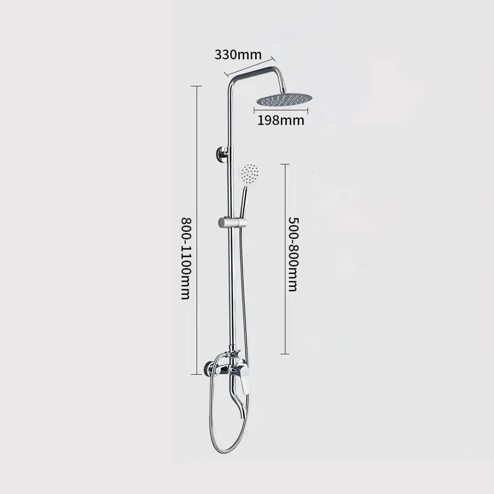Grifo Ducha Cabezal Rociador Mano Ajustable Boquilla Rondon-2