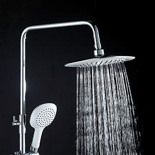 Grifo Ducha Cabezal Rociador Mano Ajustable Boquilla Rondon-3