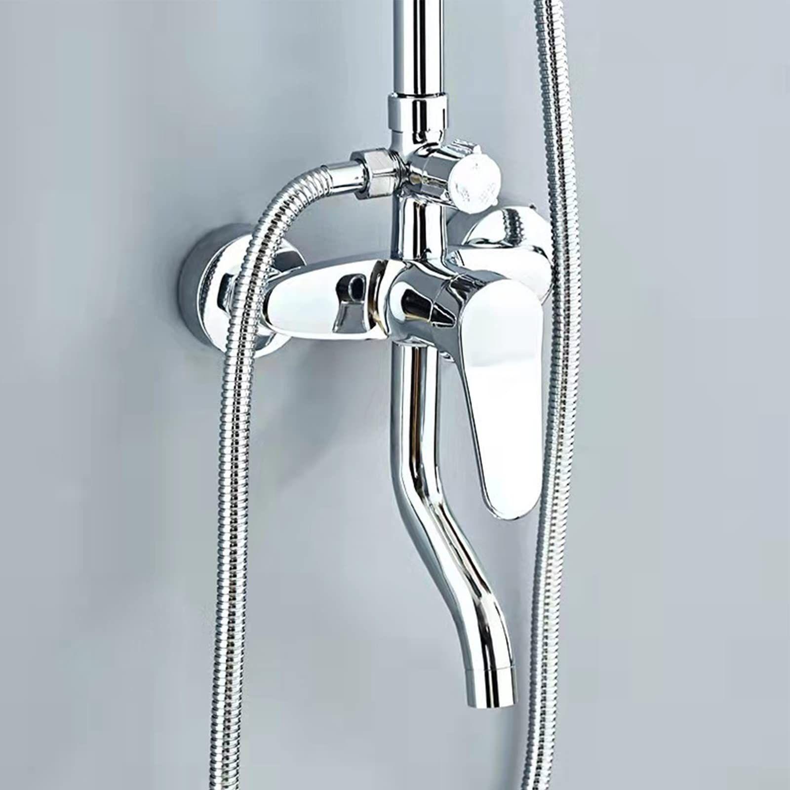Grifo Ducha Cabezal Rociador Mano Ajustable Boquilla Rondon-7