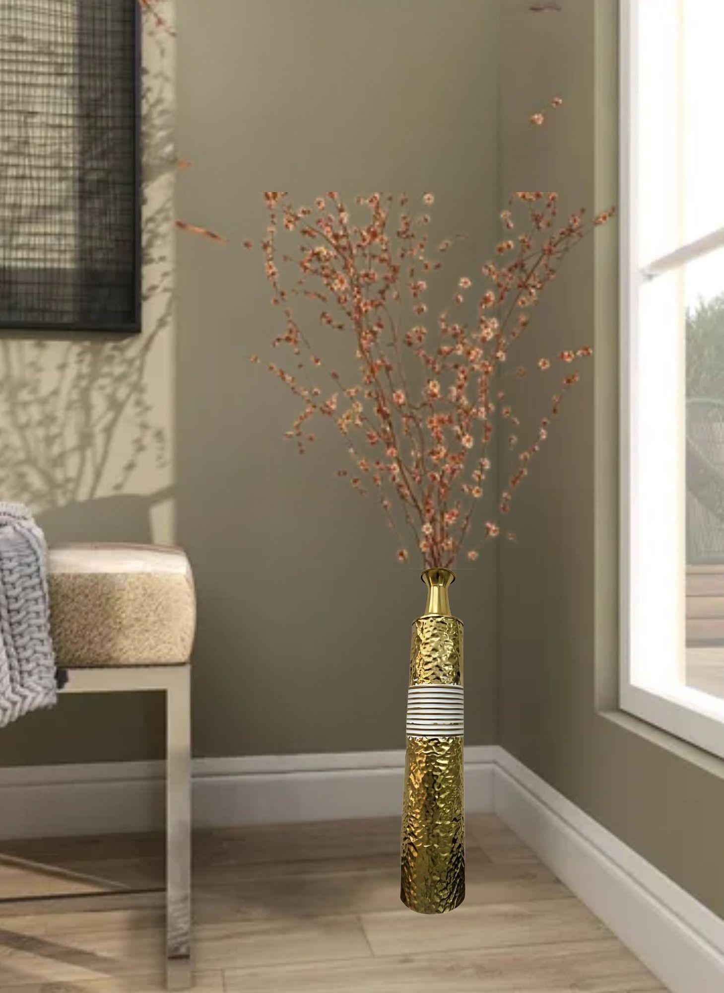 Florero Decorativo Alto Alargado Hogar Piso Mesa Jhn-5