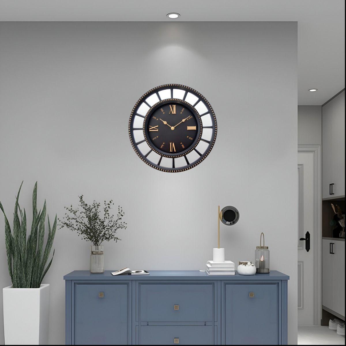 Reloj Pared Industrial Retro Silencioso Decorativo Jhn-5