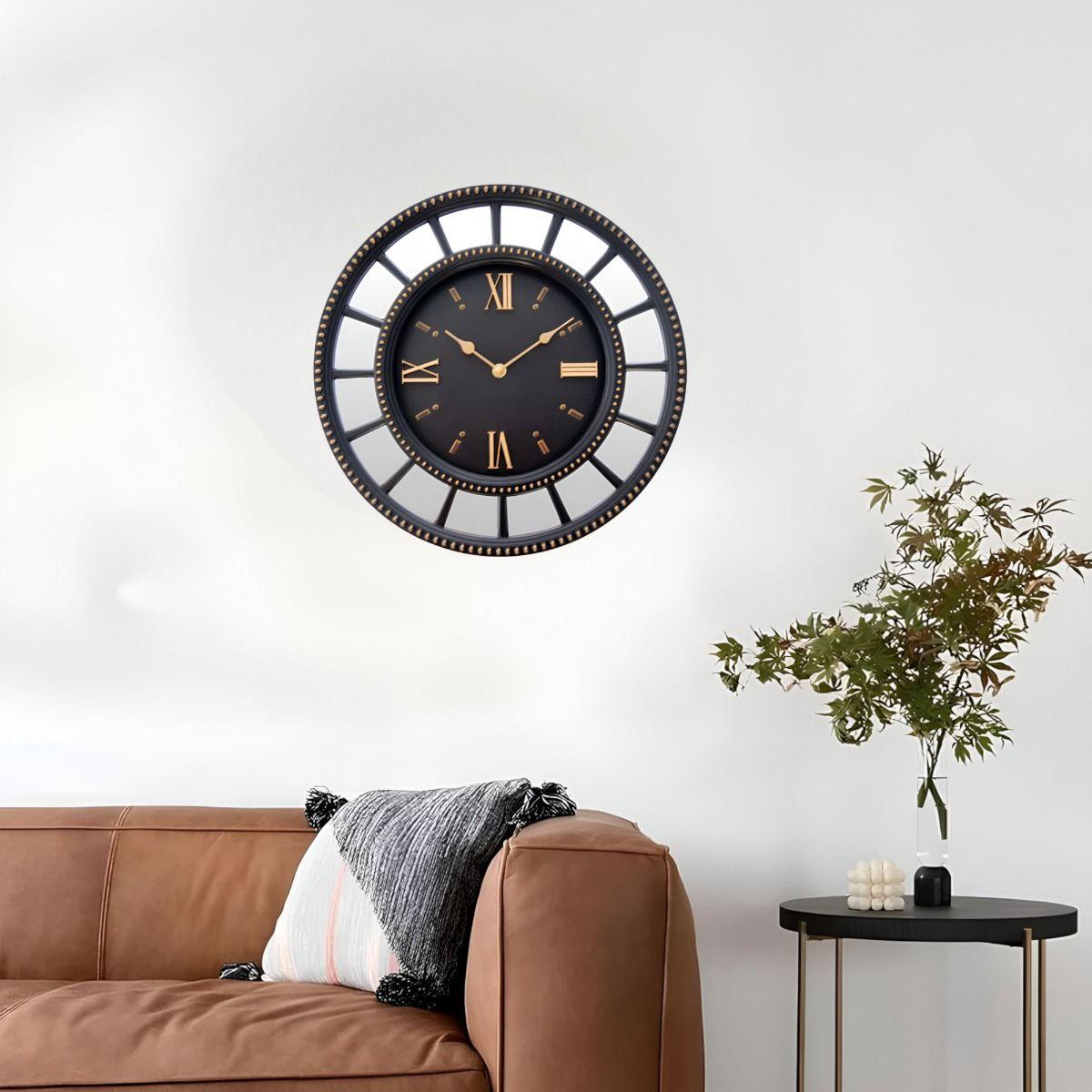 Reloj Pared Industrial Retro Silencioso Decorativo Jhn-9