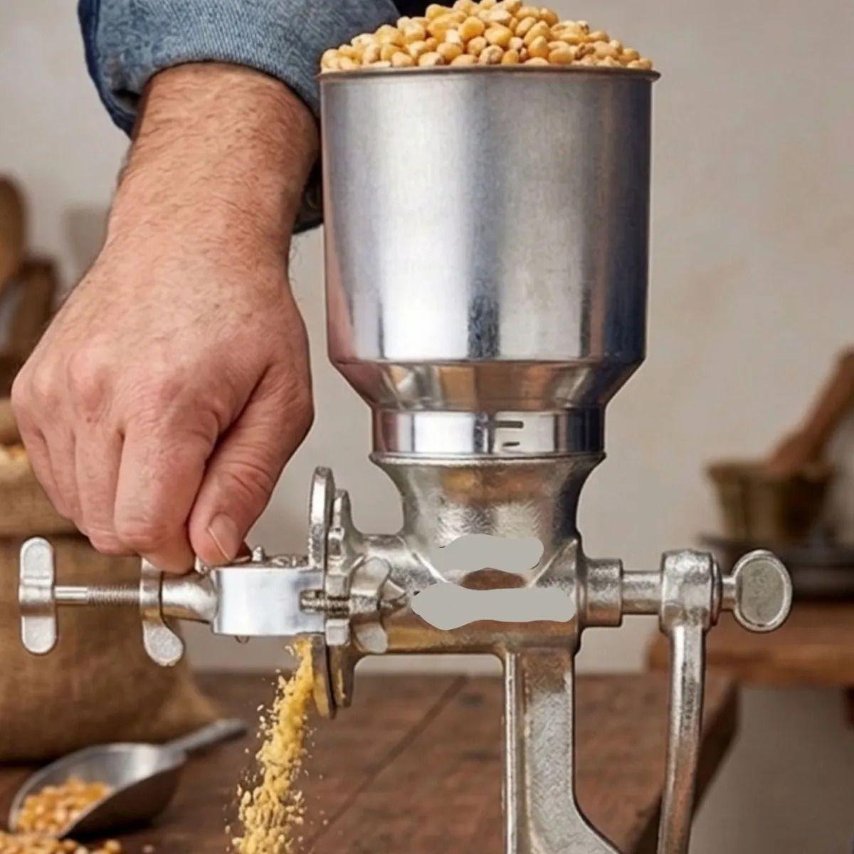 Molino Manual Manivela Regulable Granos Café Maíz ALJ-7