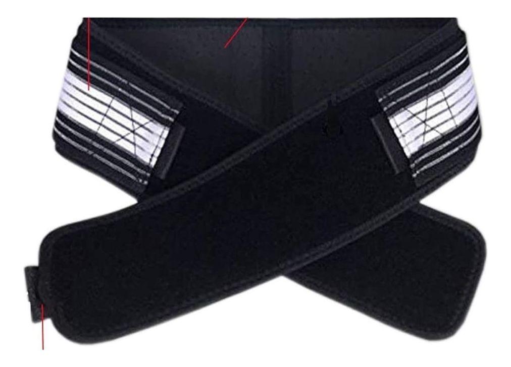 FAJA ENVOLTURA LUMBAR CADERA PELVICO CINTURON COMPRESION LAU-3