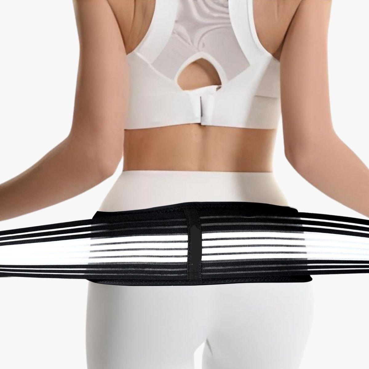 FAJA ENVOLTURA LUMBAR CADERA PELVICO CINTURON COMPRESION LAU-8