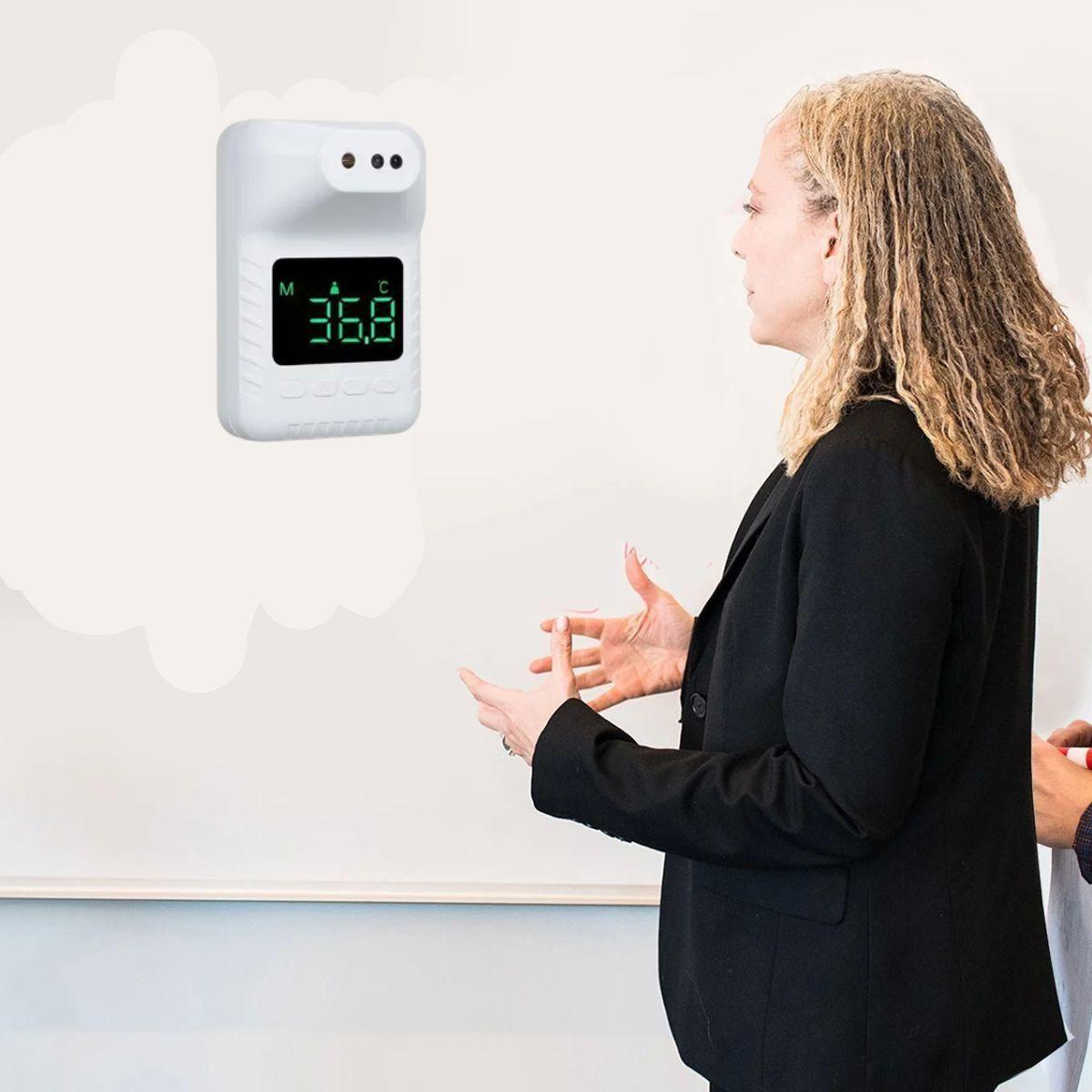 TERMOMETRO INFRARROJO DE PARED SIN CONTACTO MODERNO LAU-2