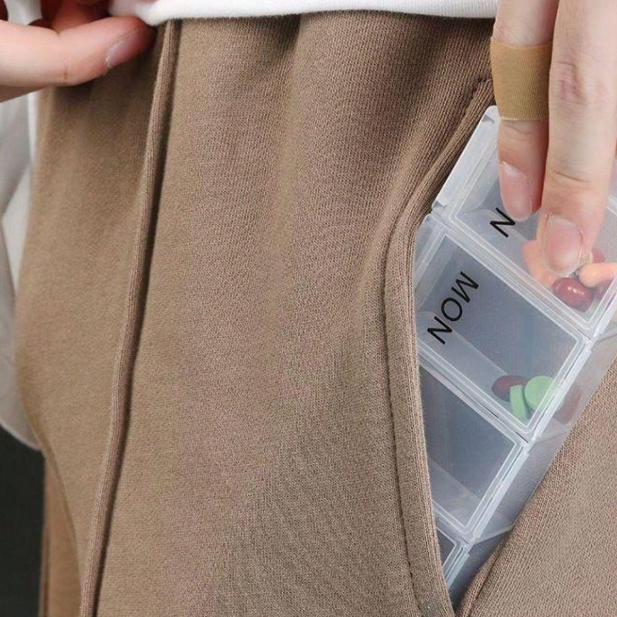 SET 8 PASTILLERO DIARIO 7 COMPARTIMIENTO PORTATIL LAU-5