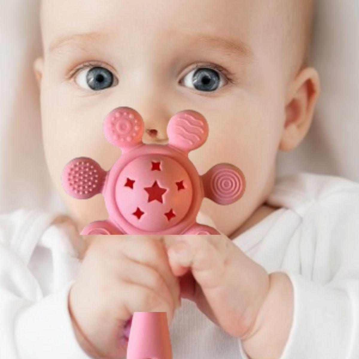 SET 3 MORDEDORES 2EN1 MULTITEXTURA SENSORIAL BEBE LAU-8