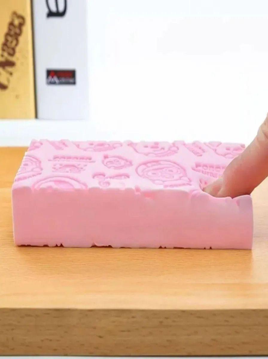 Pack 6 Esponjas Exfoliantes de Baño Ducha Limpieza Lau-5