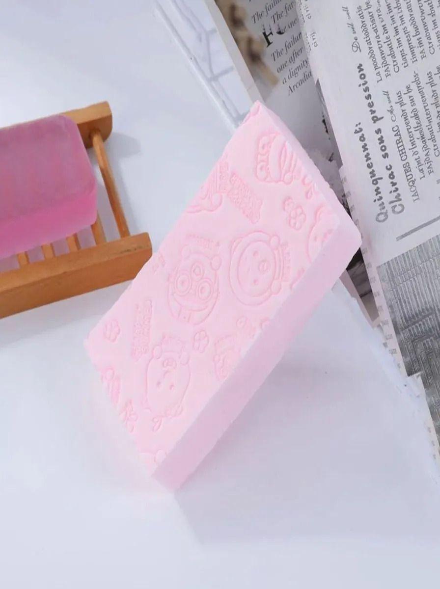Pack 6 Esponjas Exfoliantes de Baño Ducha Limpieza Lau-9