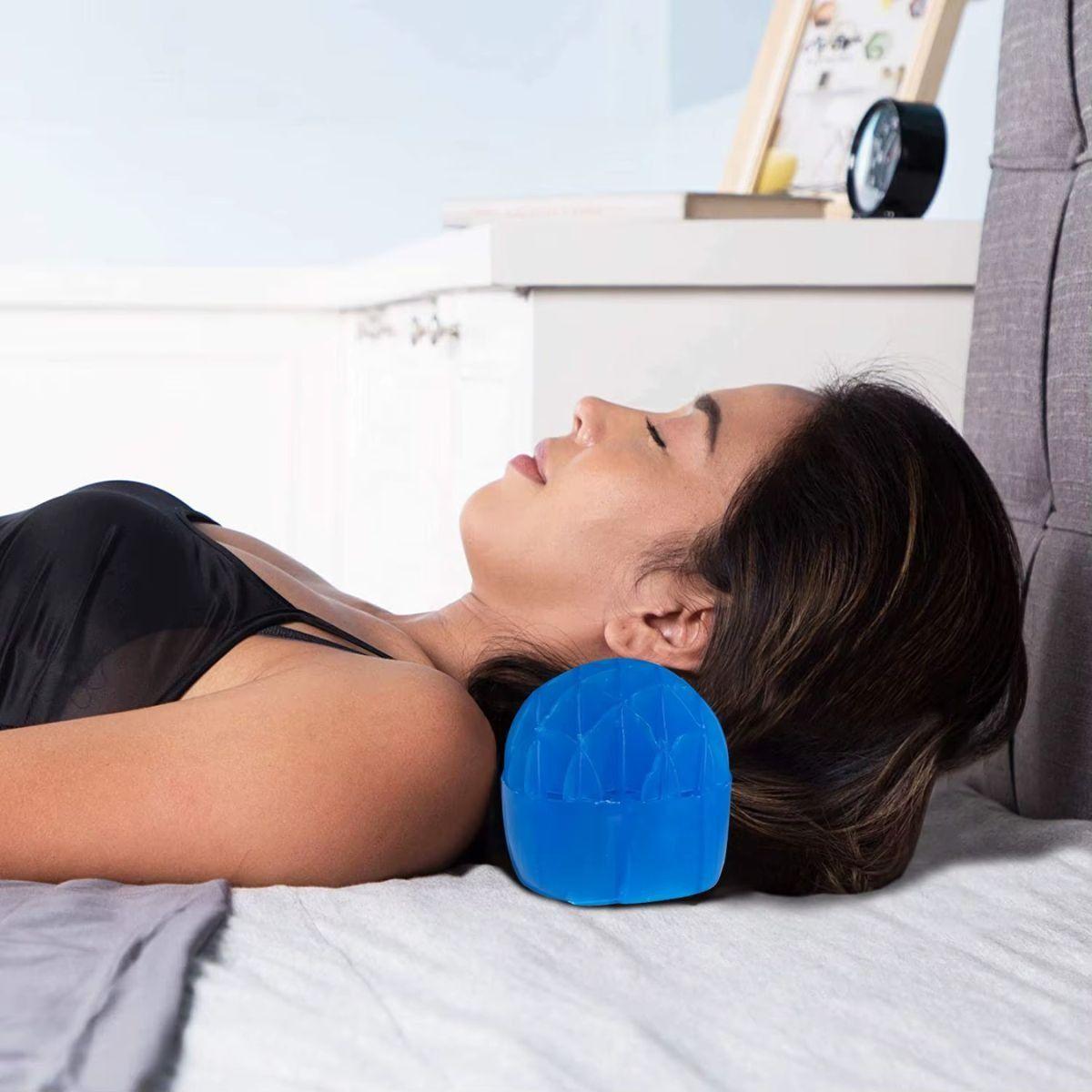 ALMOHADA COJIN CERVICAL DOLOR CUELLO GEL ERGONOMICO  LAU-2