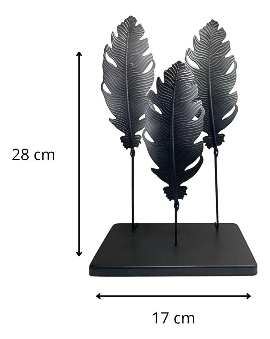 Escultura Hojas Estilo Europeo Decoración Hogar Creativa Jhn-9